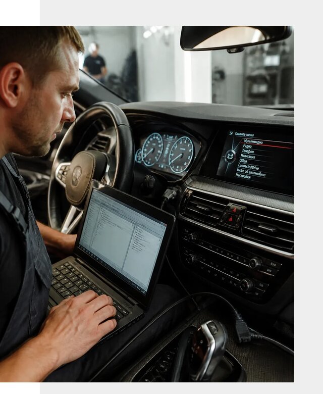 Русификация приборной панели BMW для авто в Приморско-Ахтарске от компании