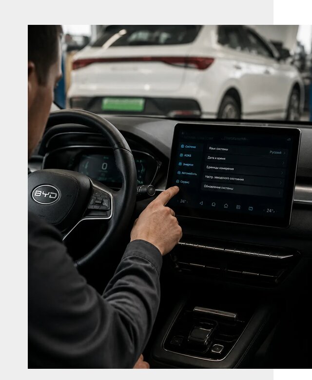Русификация BYD E2 в Приморско-Ахтарске от 15106 р. | ФастМобиль-Прр под ключ