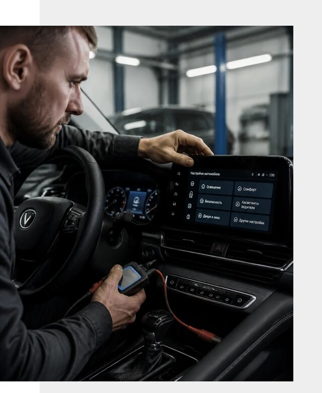 Русификация Changan CS55 и мультимедиа под ключ в Приморско-Ахтарске