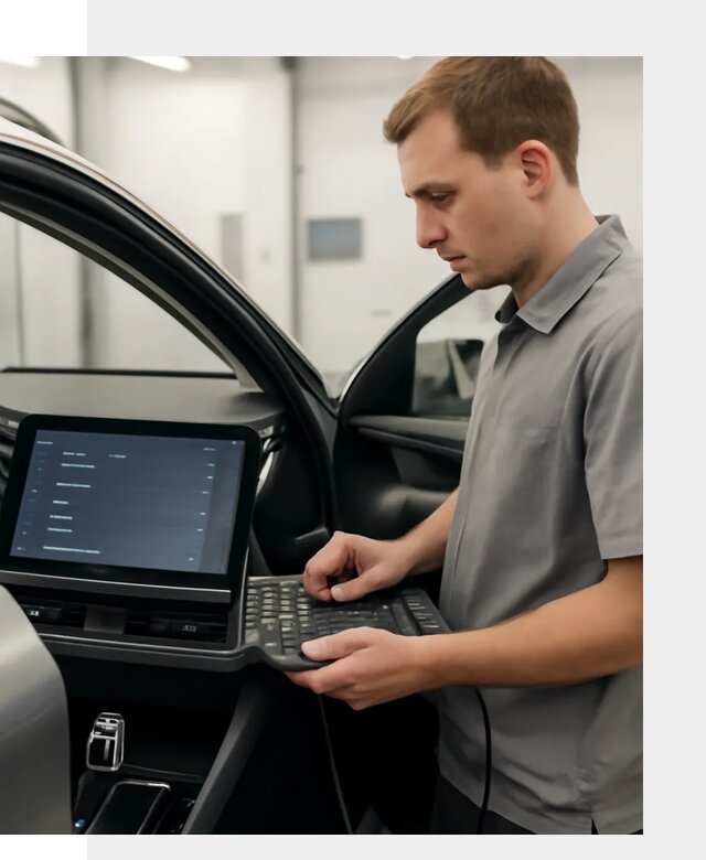 Русификация мультимедиа автомобилей Lynk Co в Приморско-Ахтарске