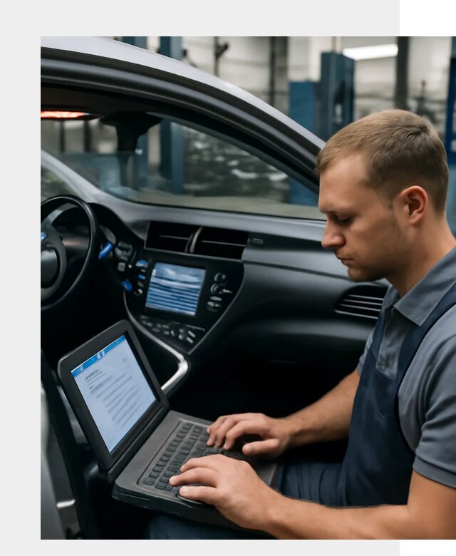 Русификация гибридных автомобилей в Приморско-Ахтарске от 7604 р. | ФастМобиль-Прр